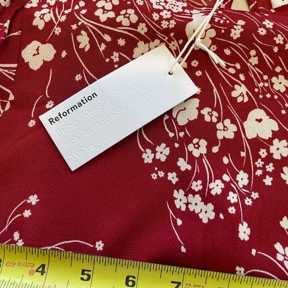 Reformation Romero Bryce Dress size 6 - Picture 7 of 10